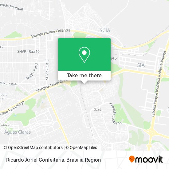 Ricardo Arriel Confeitaria map