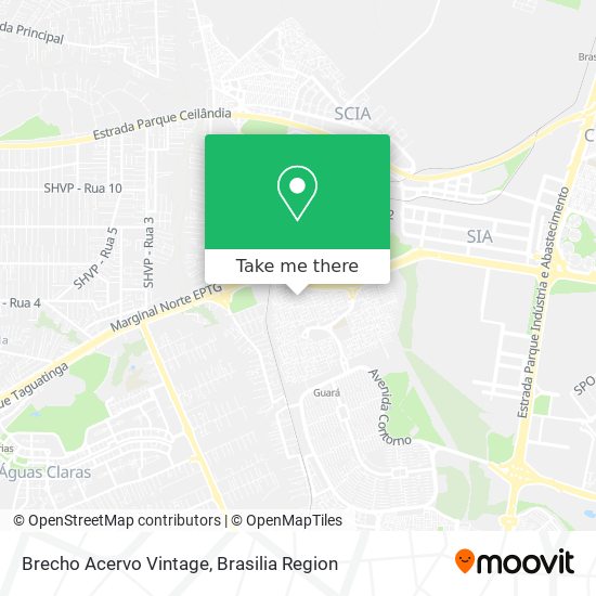 Brecho Acervo Vintage map