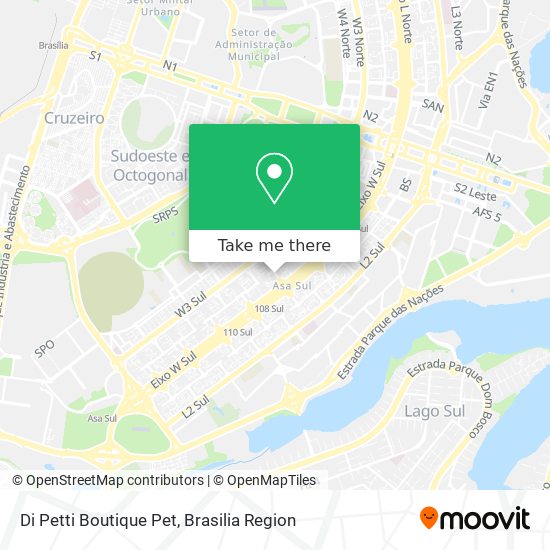 Di Petti Boutique Pet map
