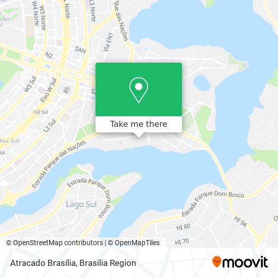 Mapa Atracado Brasília