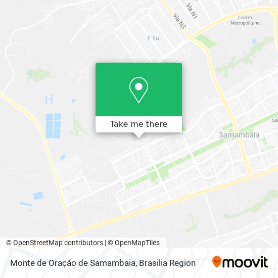 Monte de Oração de Samambaia map