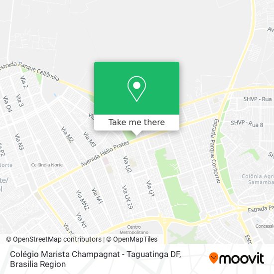 Colégio Marista Champagnat - Taguatinga DF map