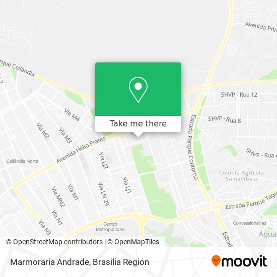 Marmoraria Andrade map