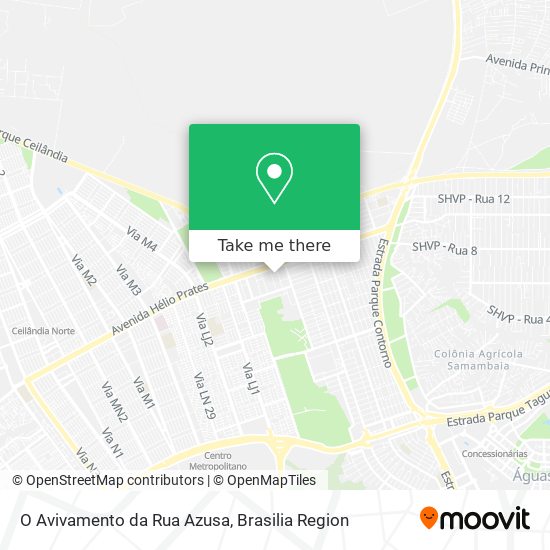 O Avivamento da Rua Azusa map