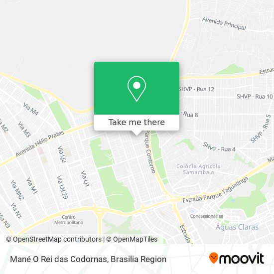Mané O Rei das Codornas map