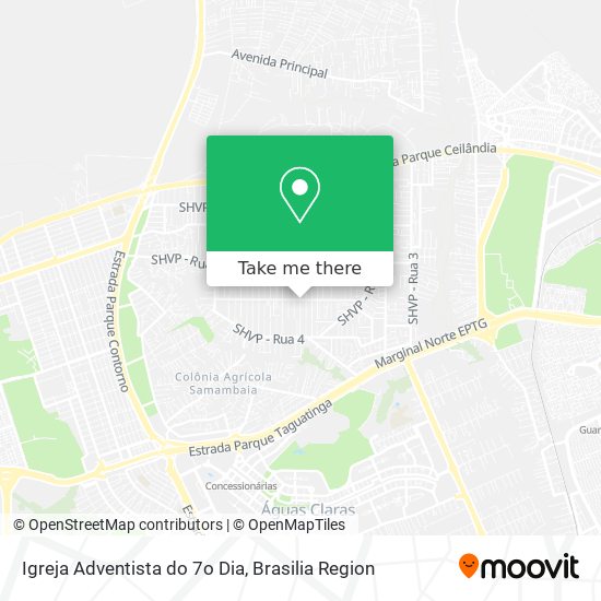 Igreja Adventista do 7o Dia map