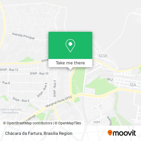 Chácara da Fartura map