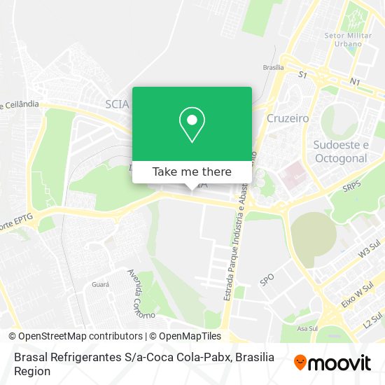 Mapa Brasal Refrigerantes S / a-Coca Cola-Pabx