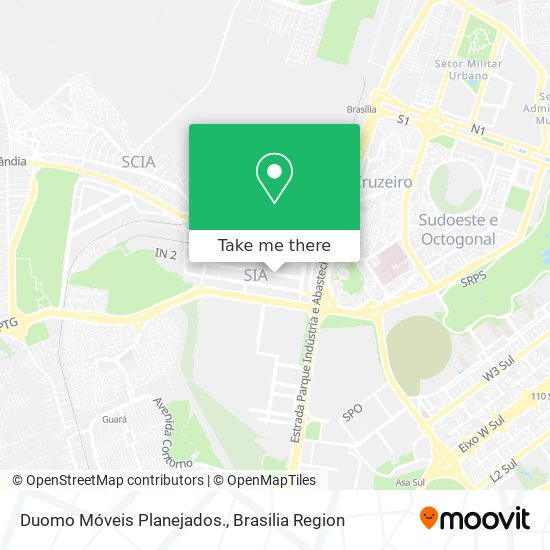 Duomo Móveis Planejados. map