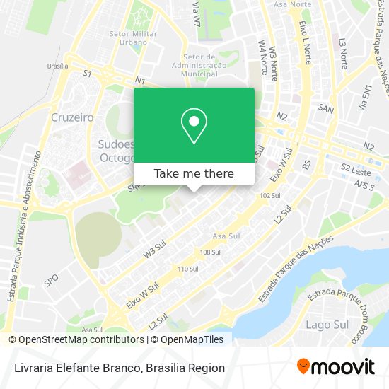 Livraria Elefante Branco map