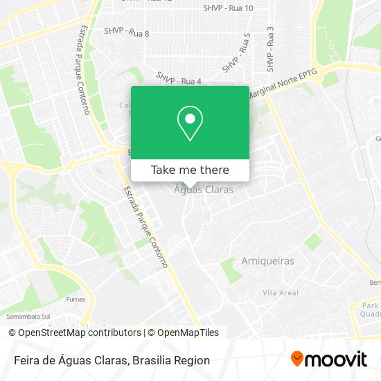 Feira de Águas Claras map