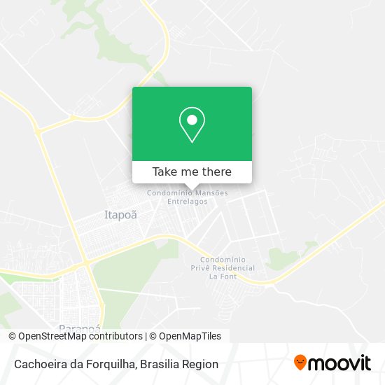 Cachoeira da Forquilha map