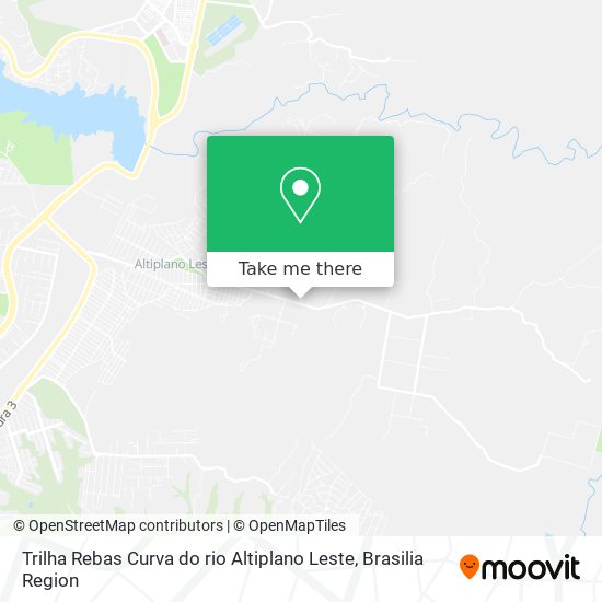 Trilha Rebas Curva do rio Altiplano Leste map