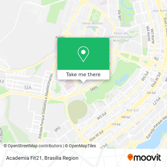 Academia Fit21 map