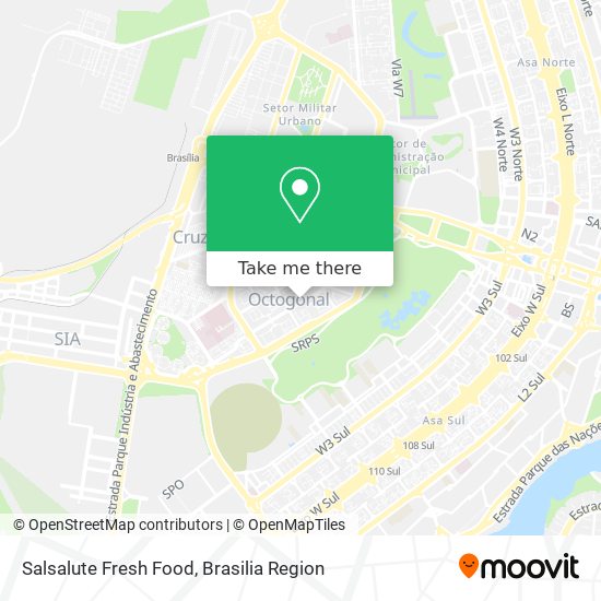 Salsalute Fresh Food map