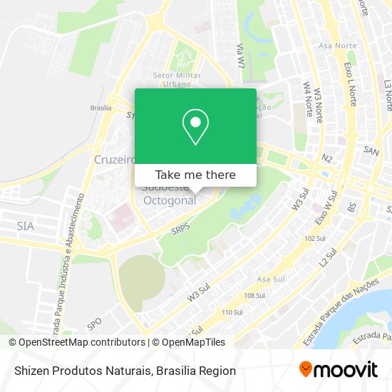 Shizen Produtos Naturais map