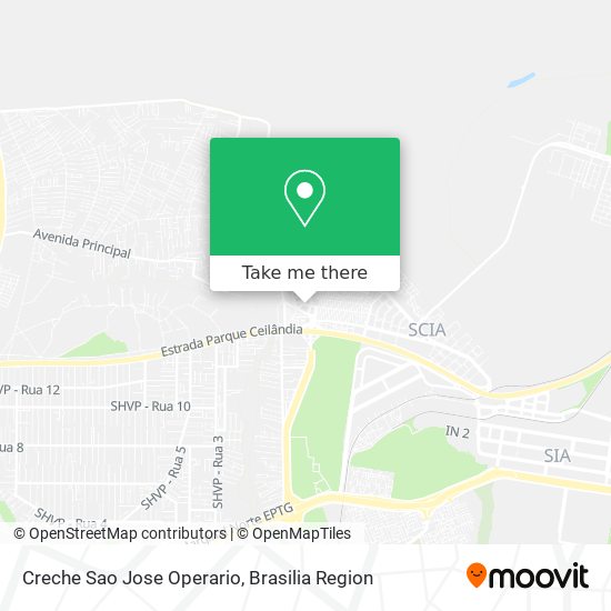 Creche Sao Jose Operario map