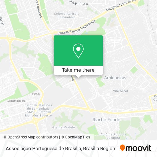 Associação Portuguesa de Brasília map
