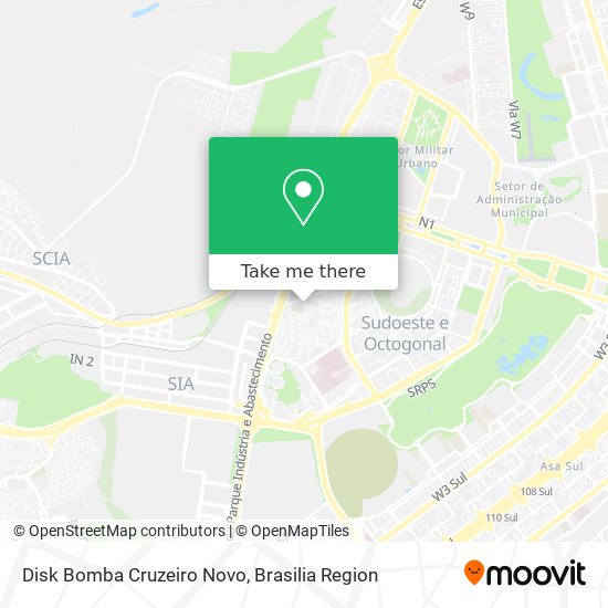 Disk Bomba Cruzeiro Novo map
