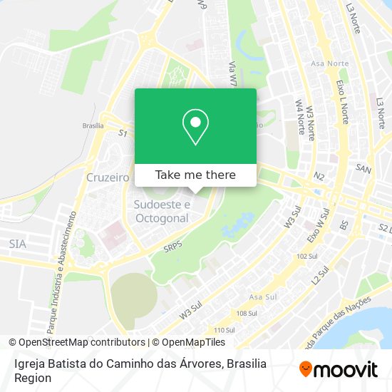 Igreja Batista do Caminho das Árvores map