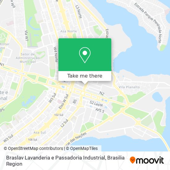 Braslav Lavanderia e Passadoria Industrial map