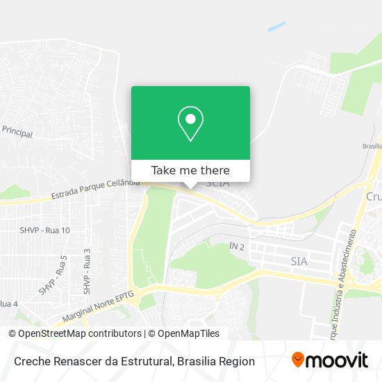 Creche Renascer da Estrutural map