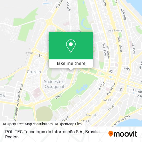 Mapa POLITEC Tecnologia da Informação S.A.