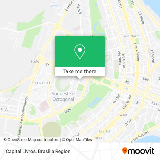 Capital Livros map