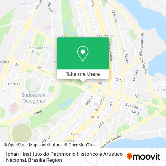 Iphan - Instituto do Patrimonio Historico e Artistico Nacional map