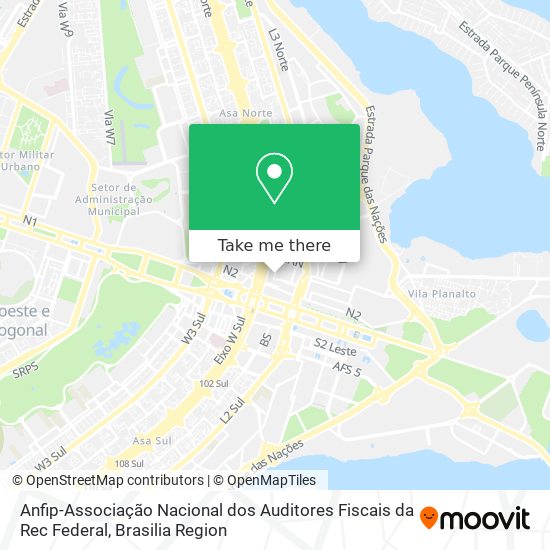 Anfip-Associação Nacional dos Auditores Fiscais da Rec Federal map