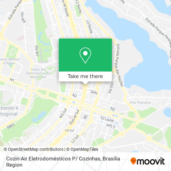 Cozin-Air Eletrodomésticos P/ Cozinhas map