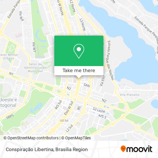 Conspiração Libertina map