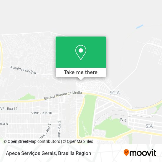 Apece Serviços Gerais map