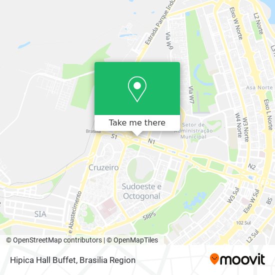 Hipica Hall Buffet map