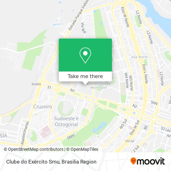 Clube do Exército Smu map