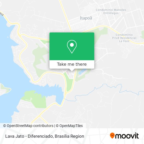 Lava Jato - Diferenciado map