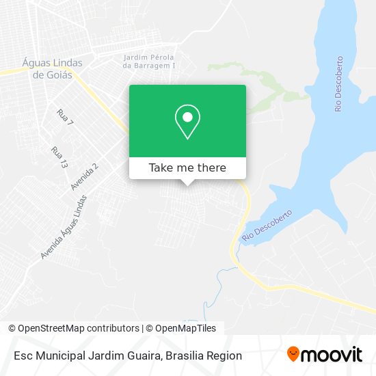 Esc Municipal Jardim Guaira map