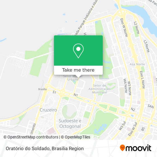 Oratório do Soldado map