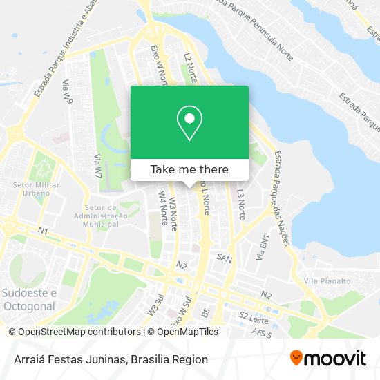 Arraiá Festas Juninas map