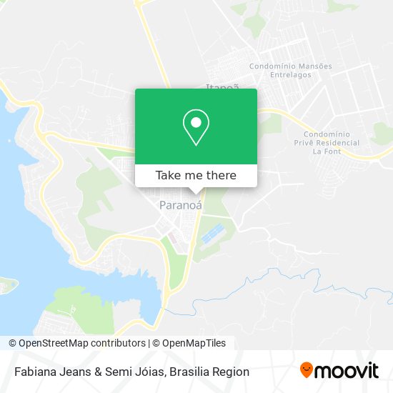 Fabiana Jeans & Semi Jóias map