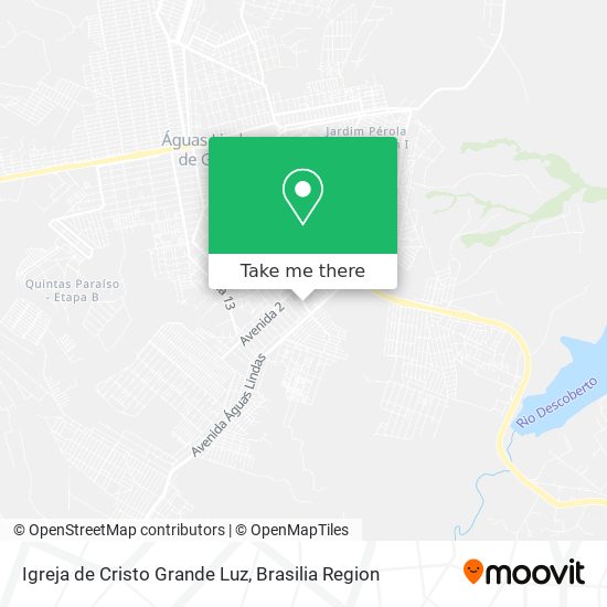 Igreja de Cristo Grande Luz map