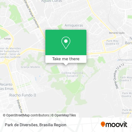 Park de Diversões map