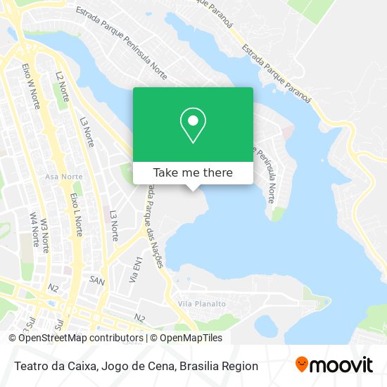 Teatro da Caixa, Jogo de Cena map