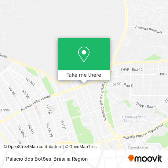 Palácio dos Botões map
