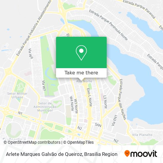 Arlete Marques Galvão de Queiroz map