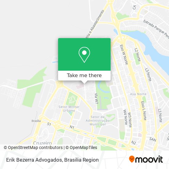 Erik Bezerra Advogados map