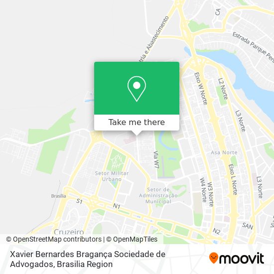 Xavier Bernardes Bragança Sociedade de Advogados map