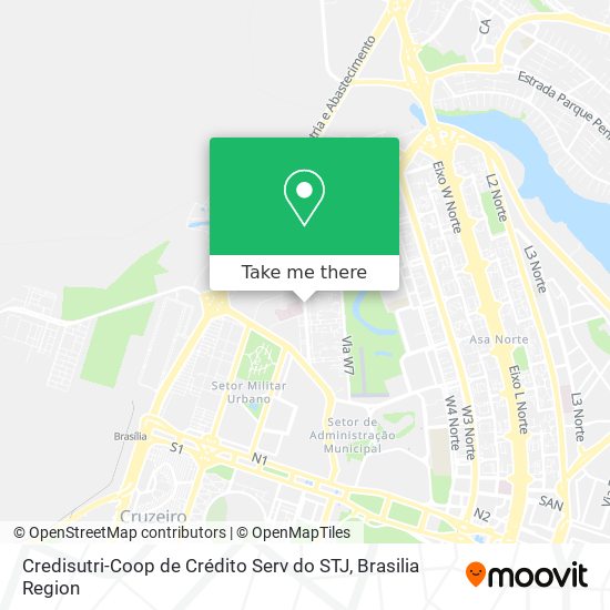 Credisutri-Coop de Crédito Serv do STJ map