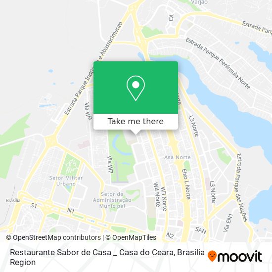 Restaurante Sabor de Casa _ Casa do Ceara map