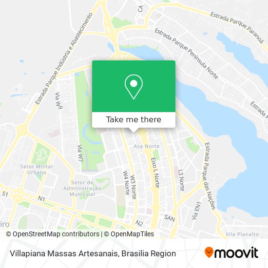 Villapiana Massas Artesanais map